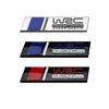 Generic WRC Rally Logo 3D Metal Emblem Car Body Sticker Car Front Grille Badge Decal (Sticker-Silver)