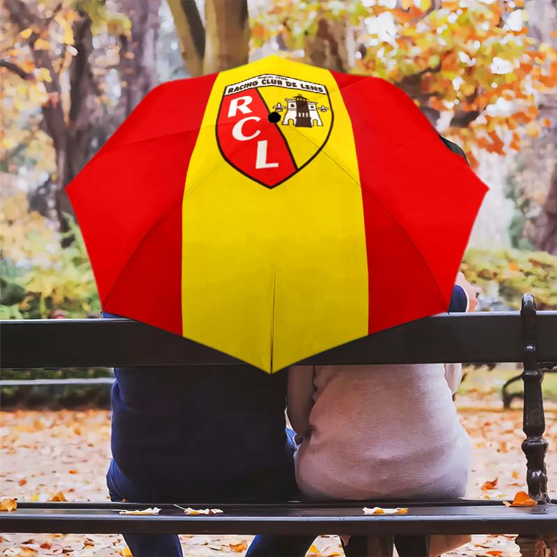 RC Lens  Pattern, Automatic Folding Umbrella, Portable and Foldable Design, 8 Ribs, a Christmas or Birthday Gift.