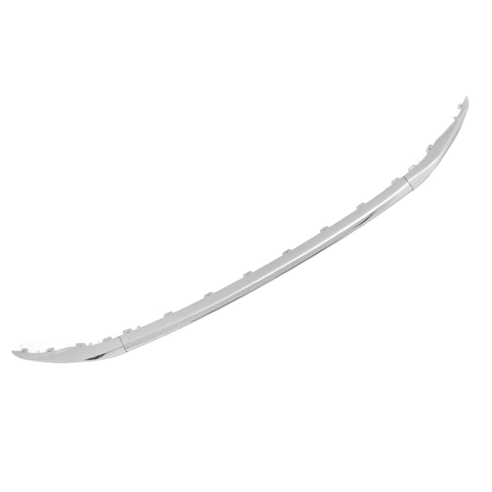 3pcs Chrome Front Bumper Lower Trim