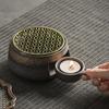 Retro Candle-Heating Tea Stove & Incense Burner