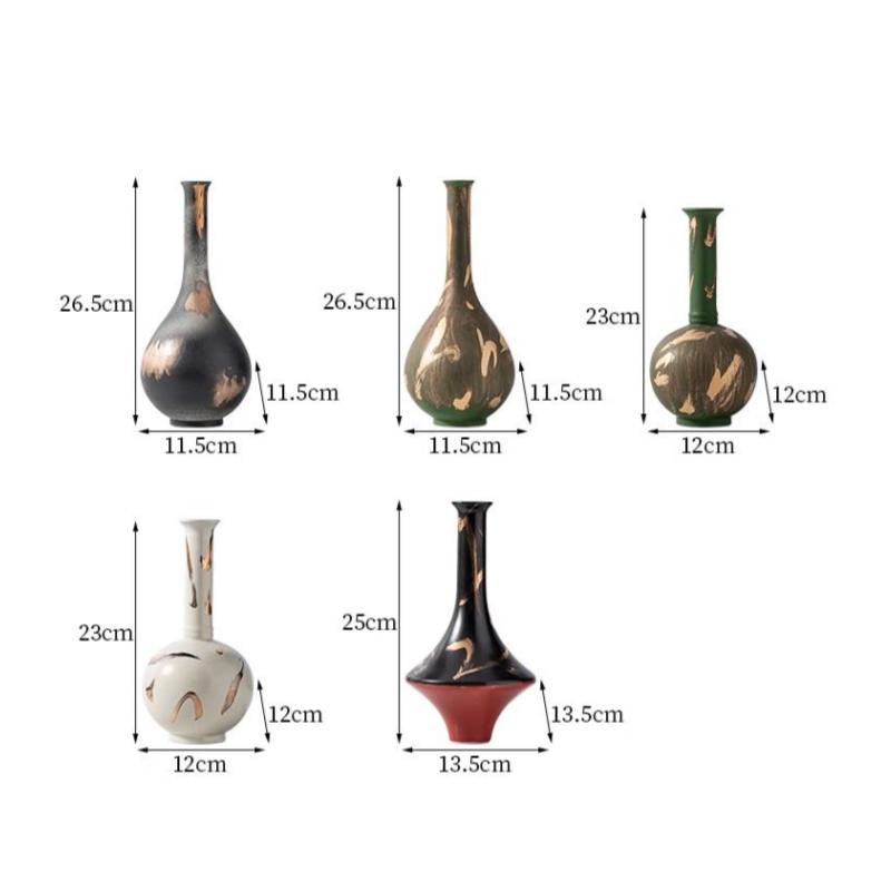 Vază Ceramică Porțelan Vintage Borcan Ceramic Fabricat Manual Vază Flori Accesorii Aranjament Floral Decorațiuni Casă