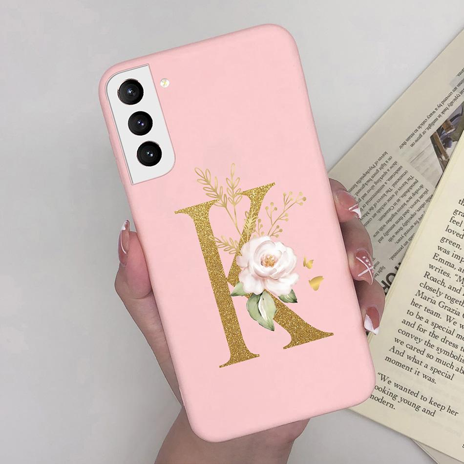 For Samsung S21 FE S21 Ultra Plus Case Slim Soft Cute Letters Cover For Samsung Galaxy S21 Plus 5G S21+ S 21 Ultra Phone Cases