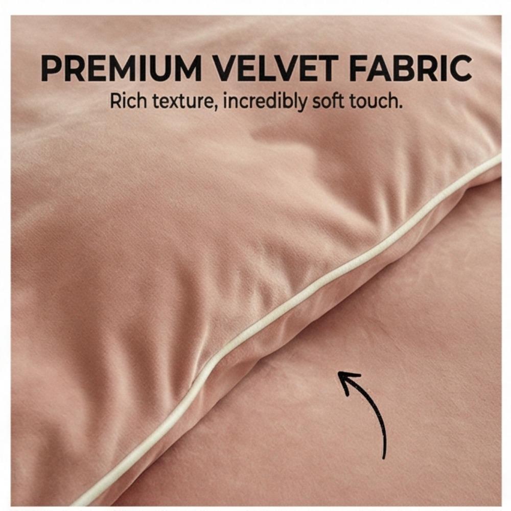 Winter and Autumn Bedding - Milk Fiber Quilt Set for Four Pieces