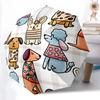 1pc Dogs Pattern Automatic Open/close Umbrella, 8-Rib Sturdy Structure, Portable Travel Umbrella, Parties, Everyday Use,11