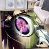 Floor Mat Soft Flannel Rug Non-Slip Absorbent Mat for Bathroom Bedroom Home Decor L-Lelouch of the Rebellion Anime