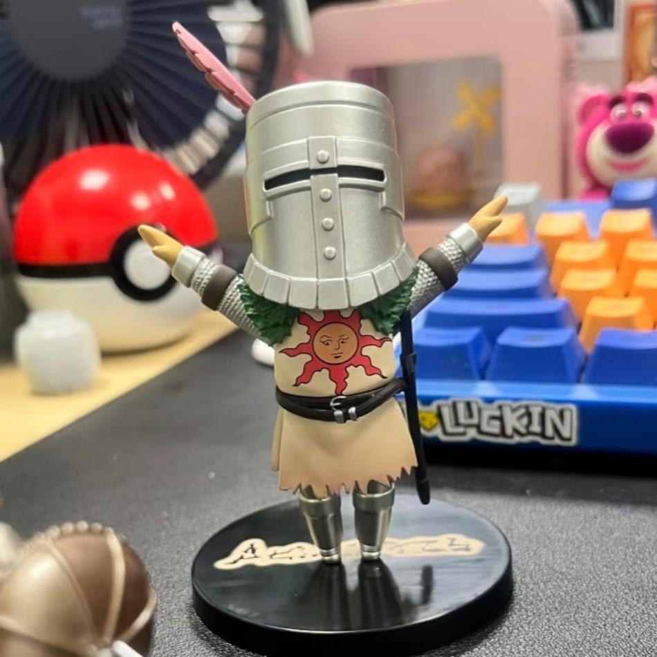 Dark Souls Figure Solaire Siegmeyer Oscar Ornstein Artorias Action Figure Pvc Statue Collection Model Toys for Children Gifts