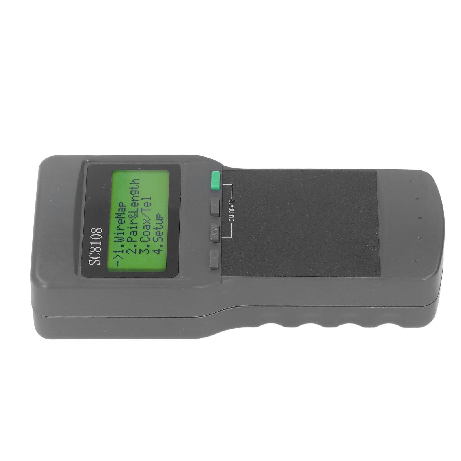 Network Cable Tester Accurate Sound Prompt Independent Measurement Portable Phone Wire Tester abs