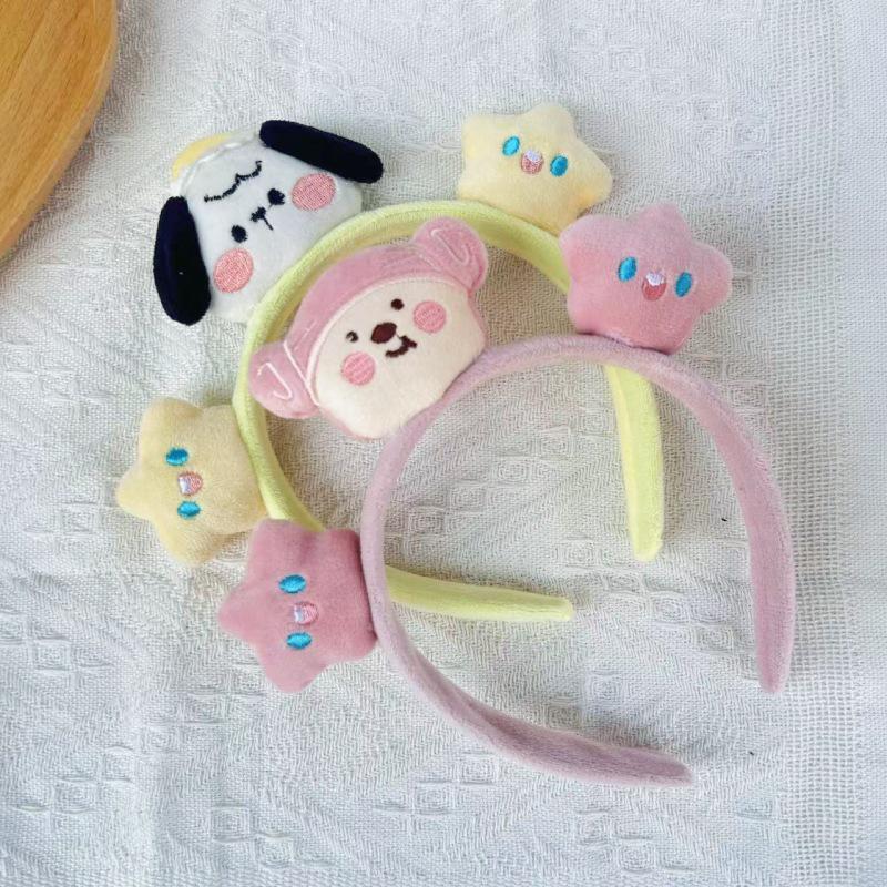 Cute Cartoon Puppy Headband: Non-Slip, Versatile Hair Accessory for Washing Face, Photos, and Performances