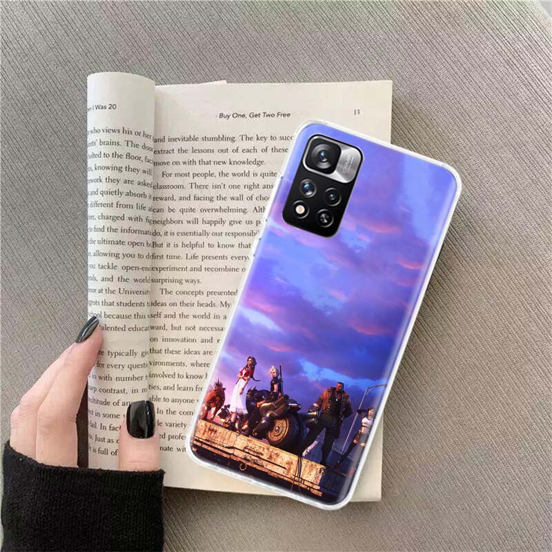 Final Fantasy VII Phone Case For Xiaomi Poco X4 F4 GT X3 NFC X5 X6 X7 Pro 5G M5 M5S M3 F5 Mi F6 F3 F2 F1 Cover Coque Fundas TPU