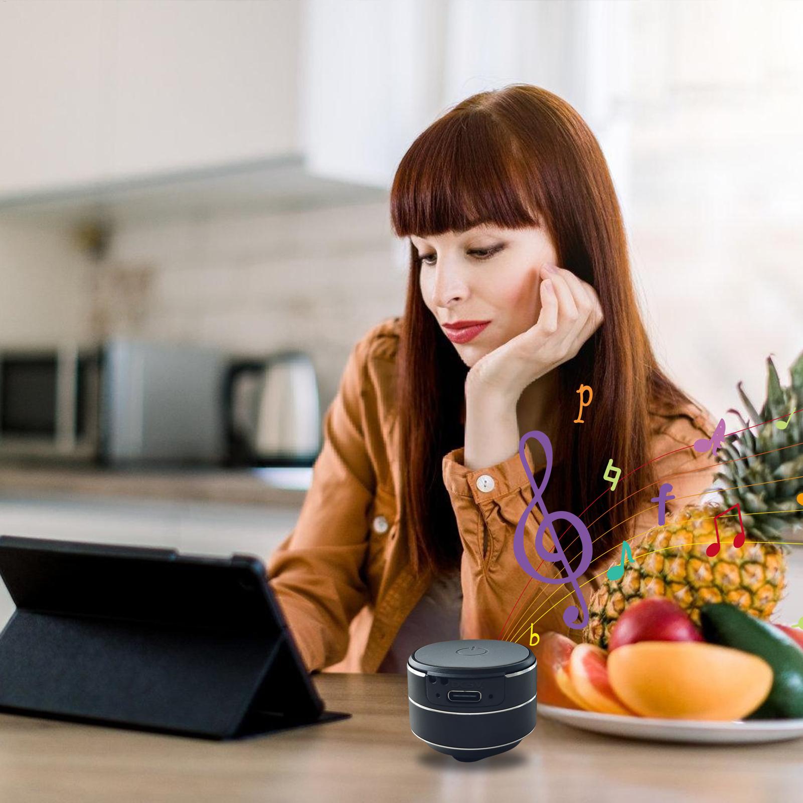 

Conduction Speaker Suction Cup Stereo Bass Audio Suction Cup Bone Conduction Wireless Speaker For Shower Camping Bathroom black