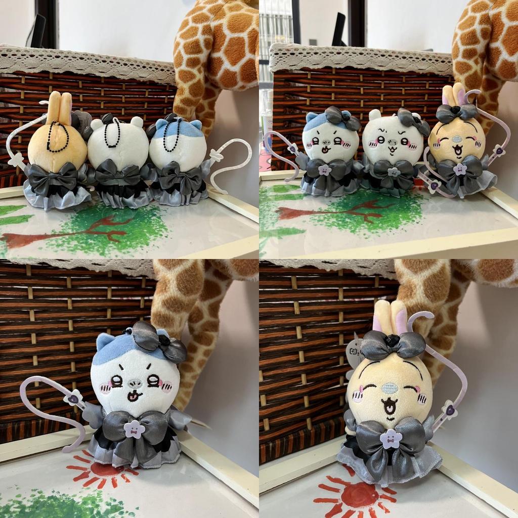 Chiikawa Black Magic Girl Plush Keychain With Soft Pp Cotton For Kids And Collectors