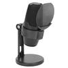 USB Condenser Microphone Cardioid PC Condenser Mic with RGB Light for Gaming Studio Recording Live Streaming
