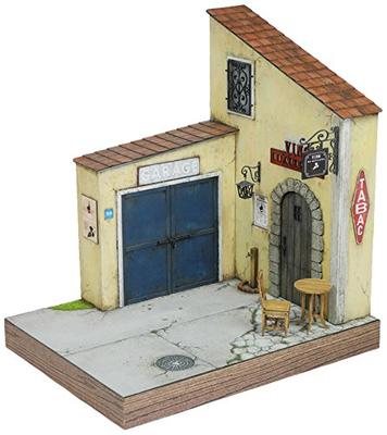 Kobaani Model Studio 1/24 Sweet Style Serie Italienische Weinbar & Garage Bausatz SS-029