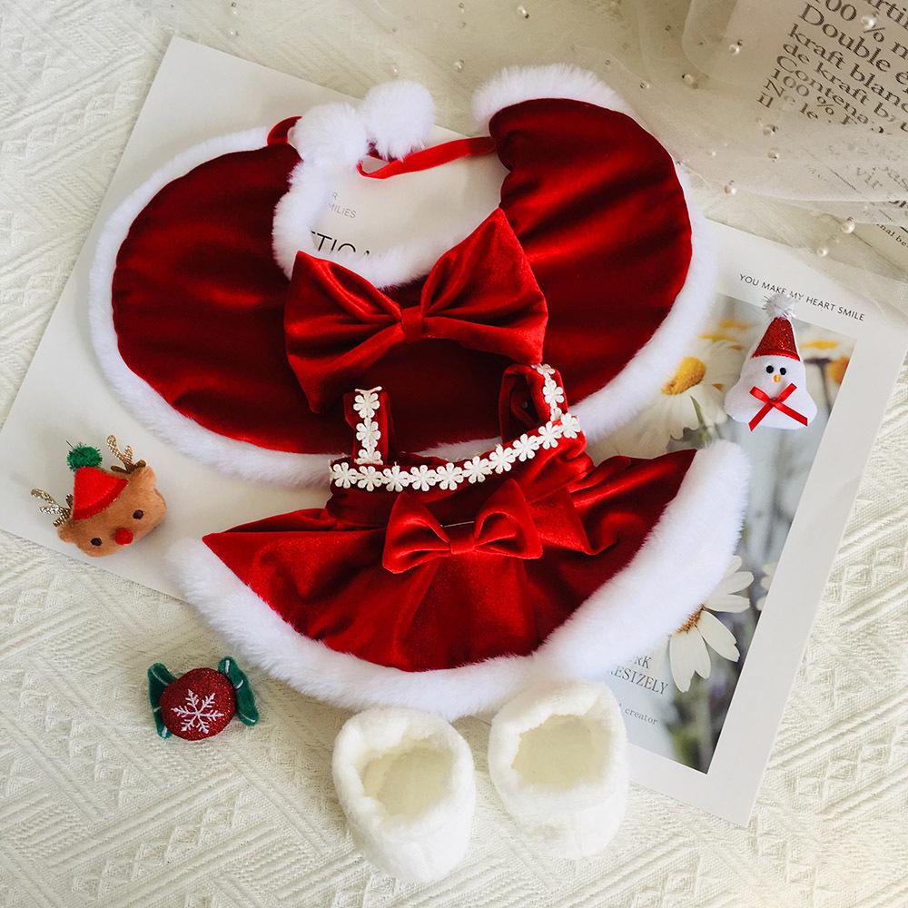 Medium 30cm Handmade Doll Clothes for Jointed Bear - S Size Belle Lulu Outfit Gift for Girls