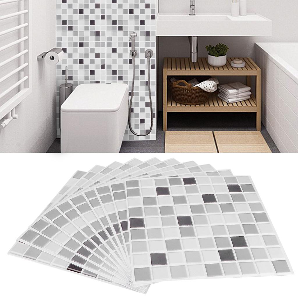 Self Adhesive Sticker Background 3D Stereo PVC Wall Decal Tile Sticker for Home Decoration