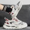 Men's Fashion Leisure Sports Breathable Thick Bottom Lightweight  Korean Version Comfortable Low Top Thick Bottom Men's Shoes