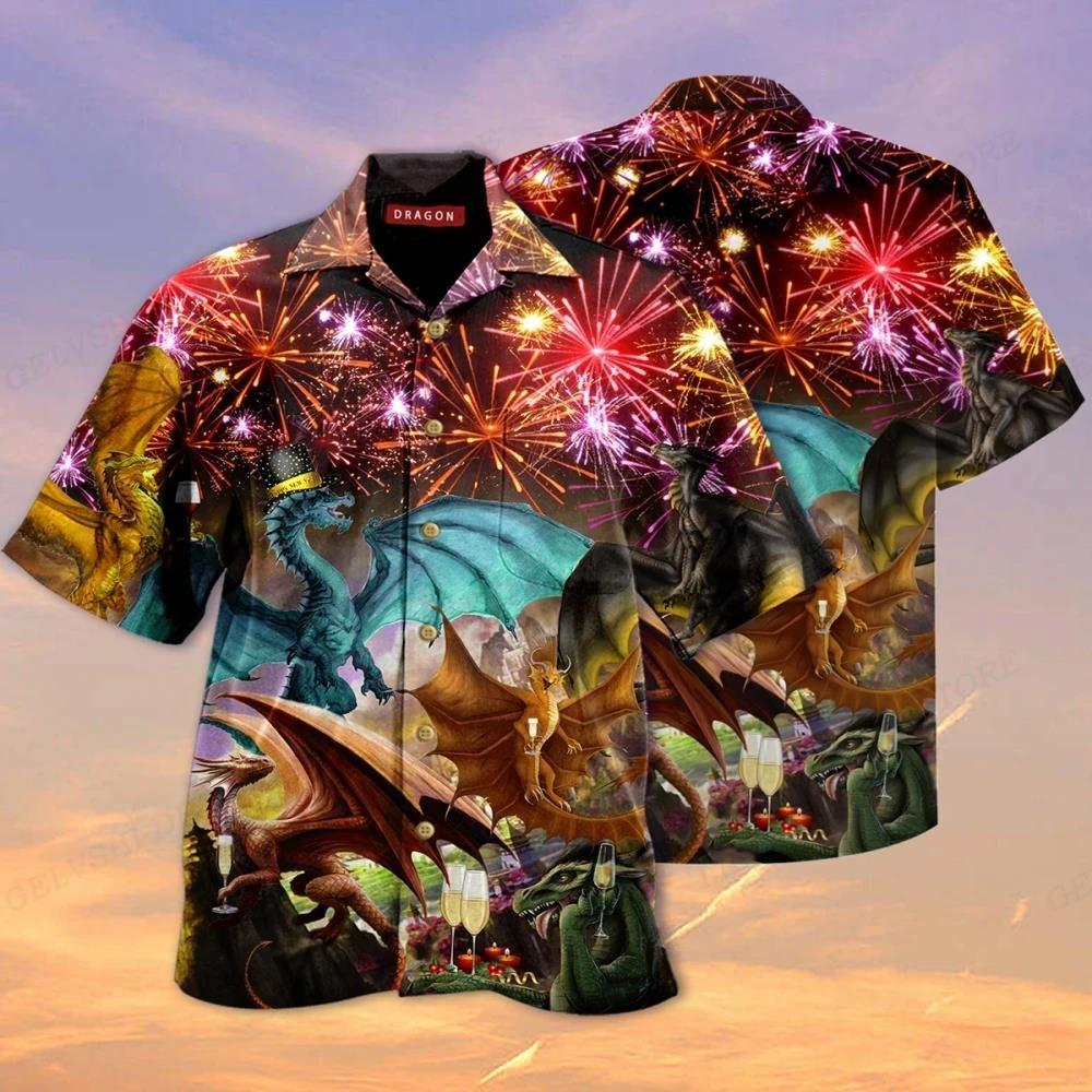 

Men s Shirt Vocation Bus 3d Print Men Fashion Shirts Single-Breasted Short Sleeve Hawaiian Beach Dart Blouse Clothes S