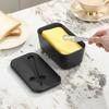 Butter Container Box With Knife Simple Restaurant Sealed Storage Box Cheese Box With Knife Butter Slicer Butter Dish Tableware