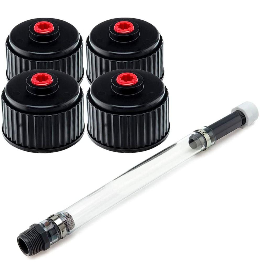 Flexible Racing Fuels Replacement Cap Transparent Hose Bender Kit Heavy Duty Oil Tube  Universal