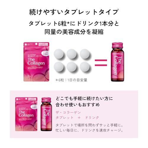 The Collagen(The Collagen) <Tablet> (21) Supplement ・ Health Food Main Body 6 Tablets Per Day As a Guide 21-day Supply(126 Tablets)