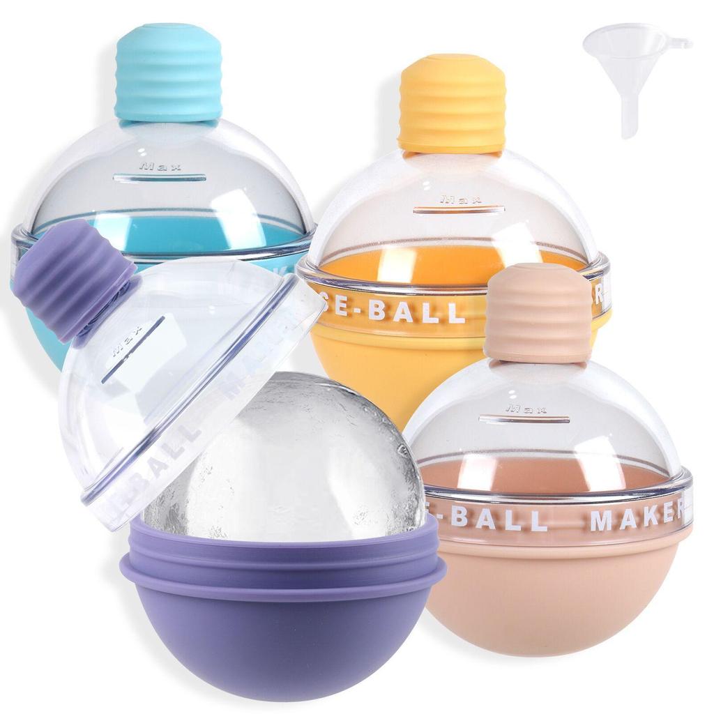 Light Bulb Shape Ice Hockey Ice Cube Mould Whisky Blending Silica Gel Ice Cube Household Round Ice Making Mold XYZ