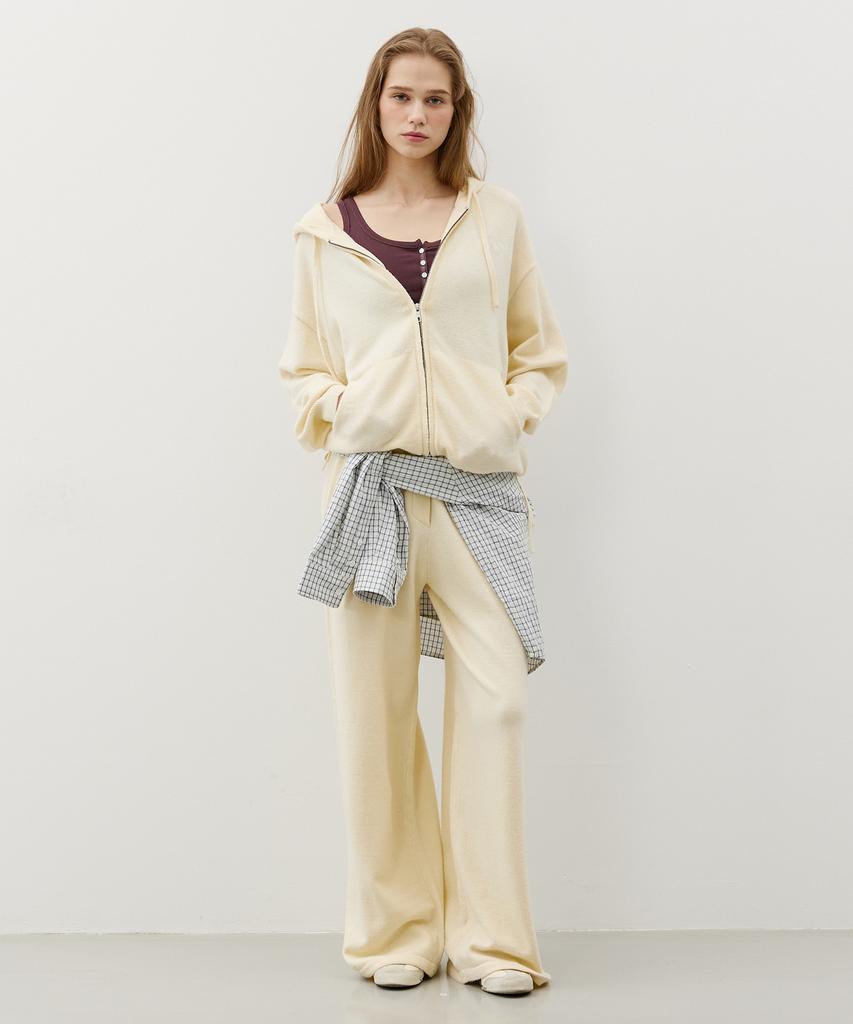 CITYBREEZE 2Way Knit Pants_Ivory