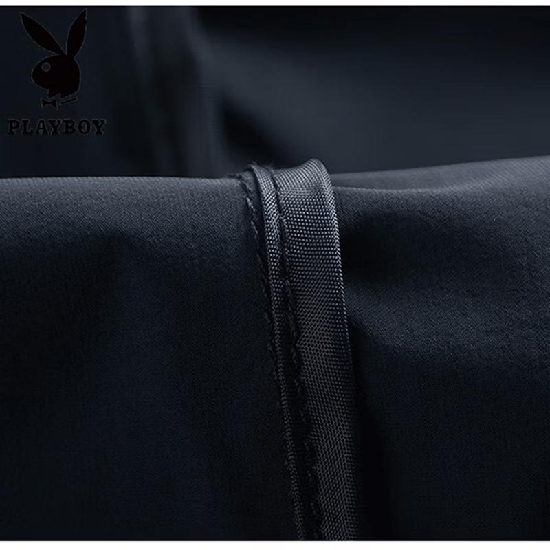 PLAYBOY Men's Cool Touch Sun Protection Jacket with Detachable Hood
