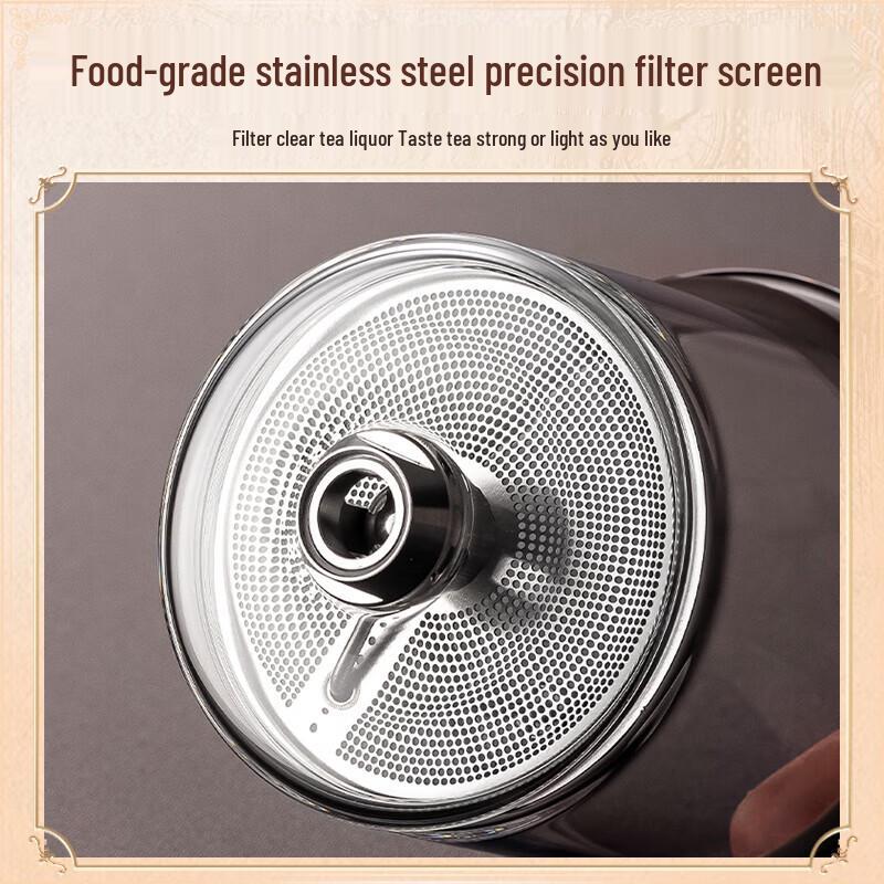 BVGMAV Magnetic Detachable Glass Tea Infuser Teapot