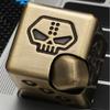 Dice Skull Fingertip Gyroscope Square Cube Magnetic Toy Boyfriend New Year Gift Student Stress Easing Tool Edc Fidget Spinner