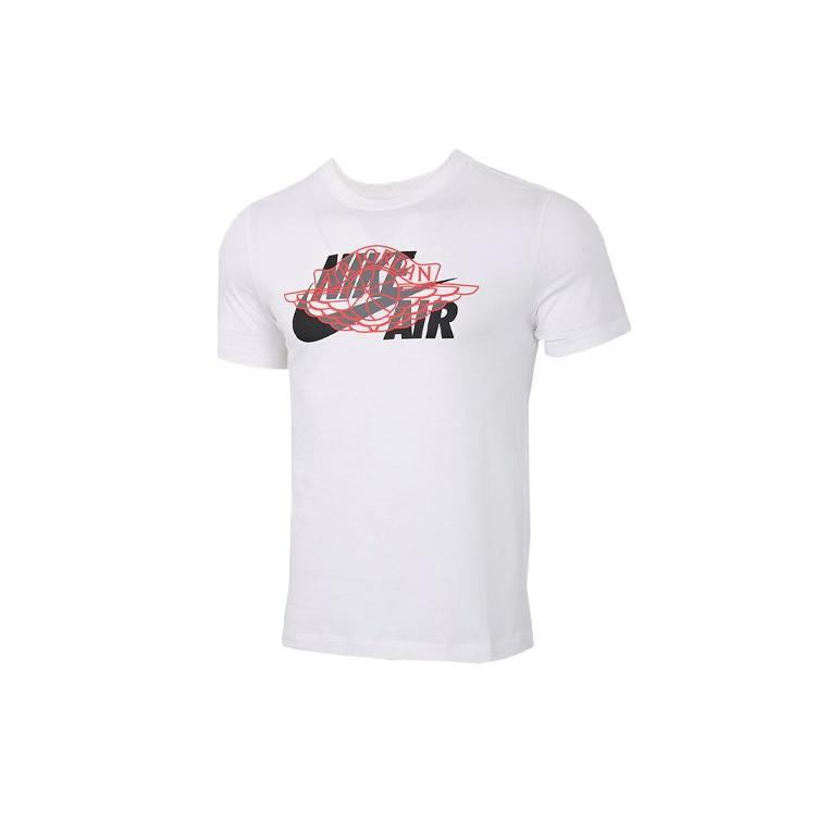 Air Jordan Air Wings Round-neck Short-sleeve Tee Men White Men s CU1980-100 XXL