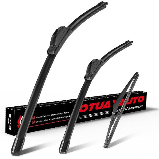 OTUAYAUTO 22"+22" Windshield Wiper Blades Replacement for Chevrolet Silverado 1500 2500 3500 1999-2006 2019-2024 Front Window Wiper Fit Factory