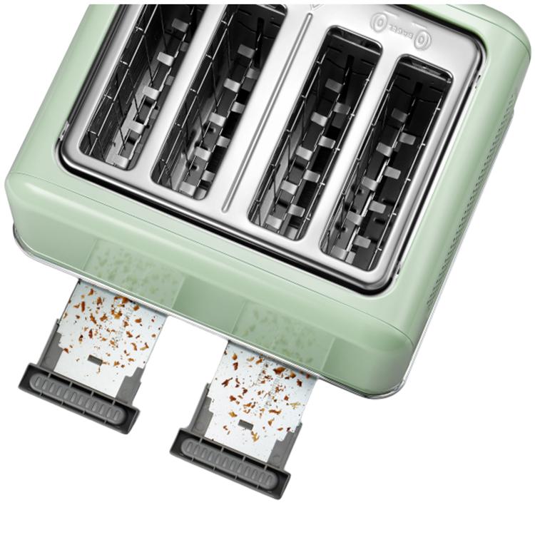Buydeem Toster Na 4 Kromki, Dt640E, Cozy Greenish, Eu