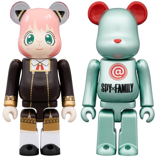 

BE@RBRICK SPY×FAMILY 100% Набор из 2 штук, Высота примерно 70 мм, Окрашенная фигурка без масштаба, Полностью собранная