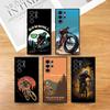 Cycling Mountain Bike Phone Case For Samsung Galaxy S25 S24 S22 S23 Ultra S21 S20 Plus 5G Frosted Non-Slip Full Cover Soft Case