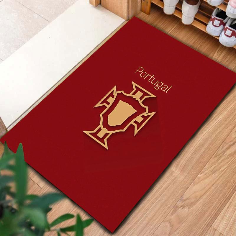 Portugal National Football Team Carpet Rug for Living Room Bedroom Home Sofa Decoration,Kids play Non-slip Floor Mat