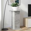 Plant Stand Concrete Grey 30.5 x 30 x 60.5 cm Engineered Wood