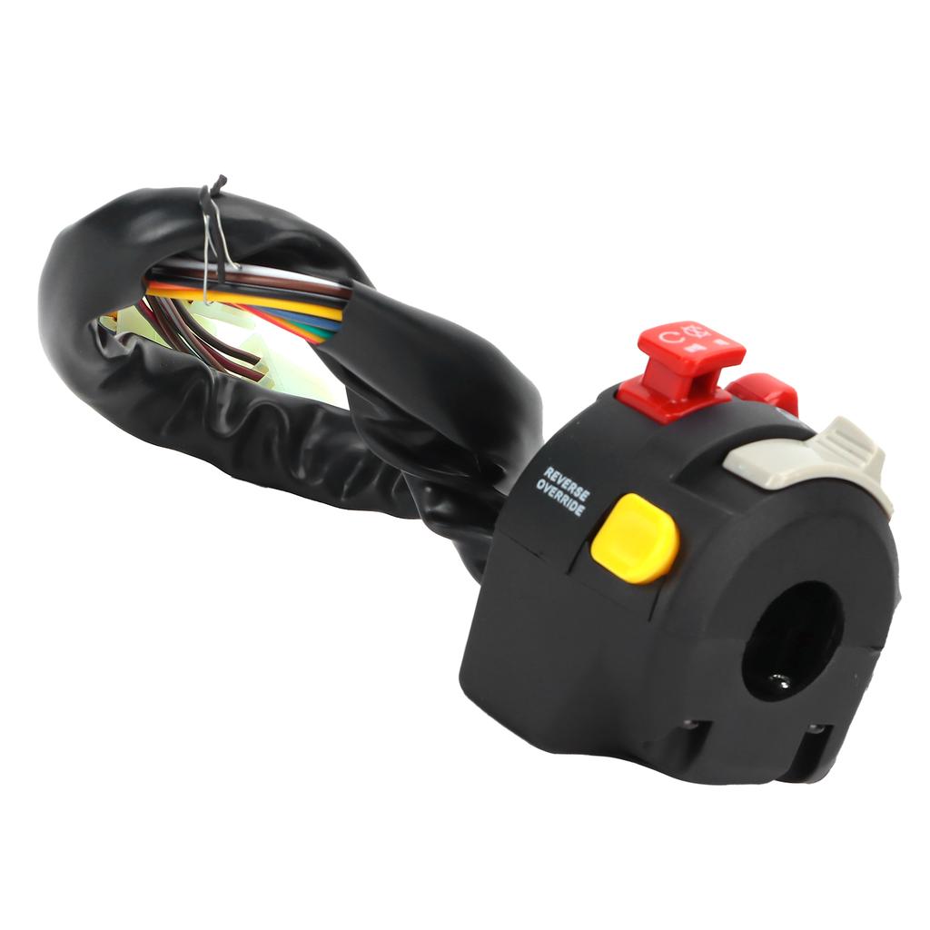 22mm Handlebar Switch High Low Beam Light Turn Signal Ignition Waterproof Control Button
