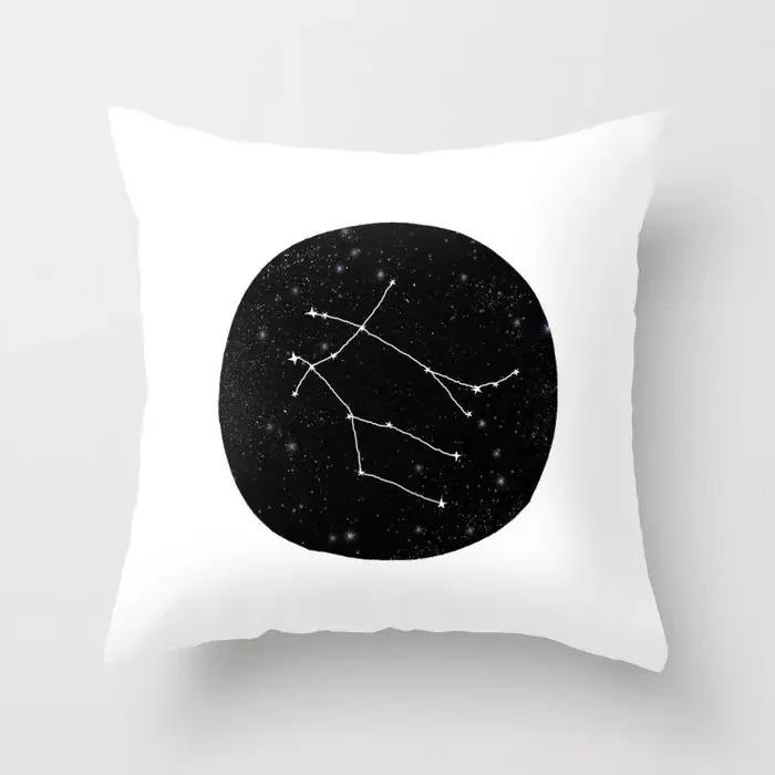 Home Decoration Abstract Geometric Sunset Rainbow Pink Pillowcase Bed Living Room Sofa Office Seat Cushion Cover