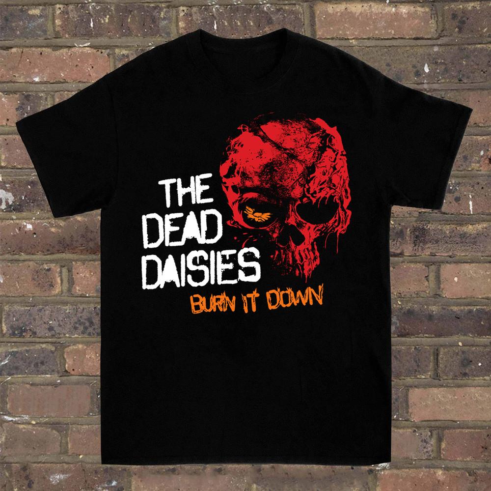 Футболка The Dead Daisies Live & Louder Унисекс Хлопковая футболка Все размеры S-4XL BT307 Унисекс футболка S