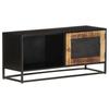 Day and Night - Day and Night Solid Rough Mango Wood TV Cabinet 90x30x40 Cm