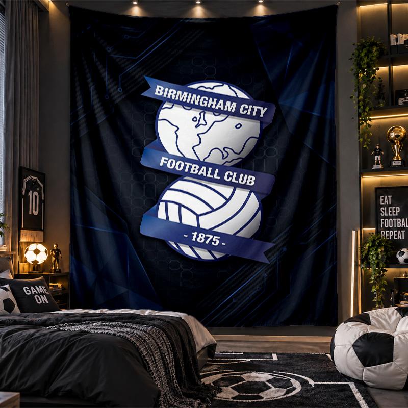 Wall Hanging Tapestry Birmingham City Print Cloth for Living Room Bedroom Home Decor