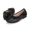 Barbara Lamb Leather Ballerina Flat Ribbon 1.5cm Blj140bk