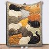 Flannel Blanket Soft Cozy Throw Warm And Comfortable Home Blanket
