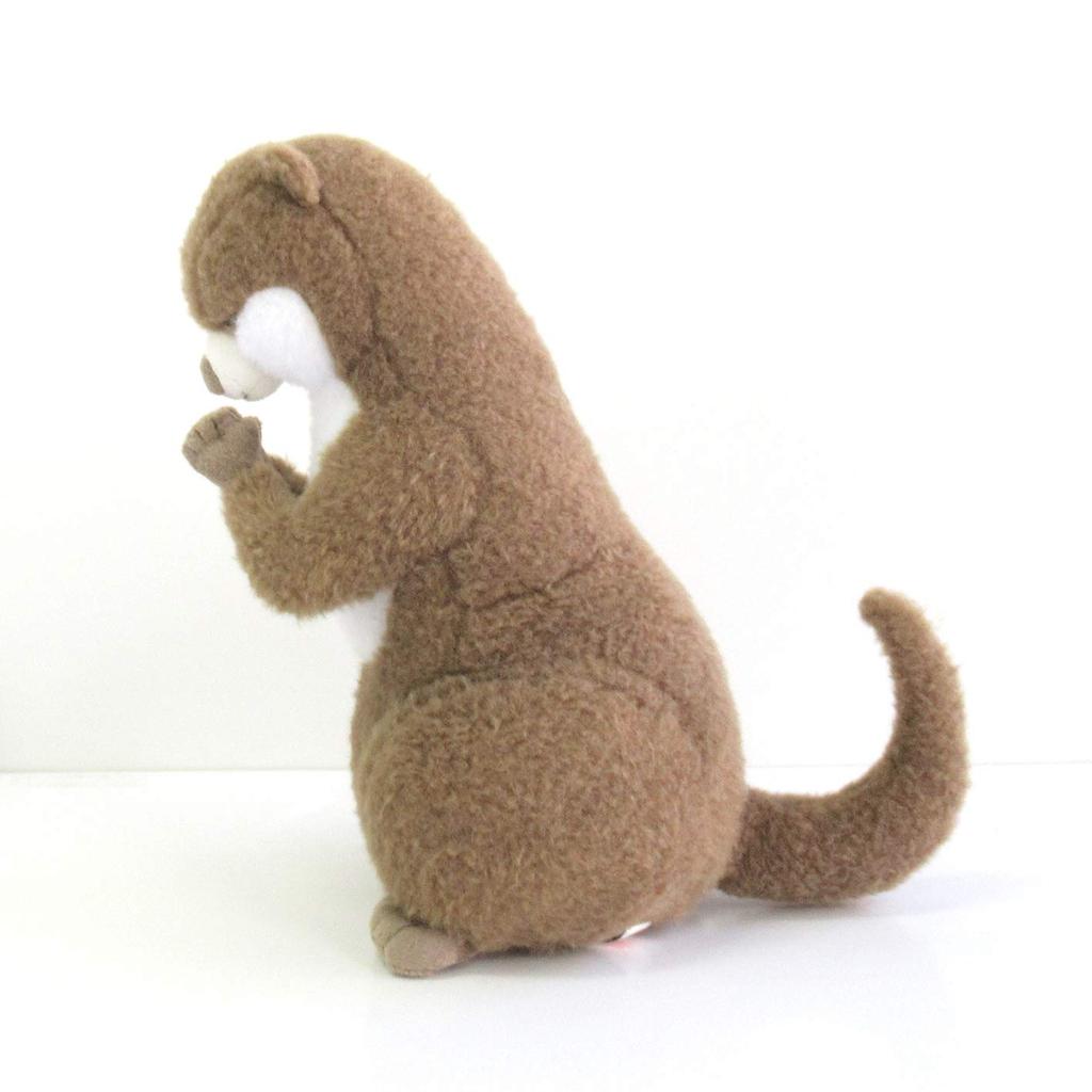 Shinada Global Asian Otter Plush 15 X 17 X 32 Animal Prayer-Shaped Small-Clawed Toy, Cm, Merchandise, GSHO-0250K