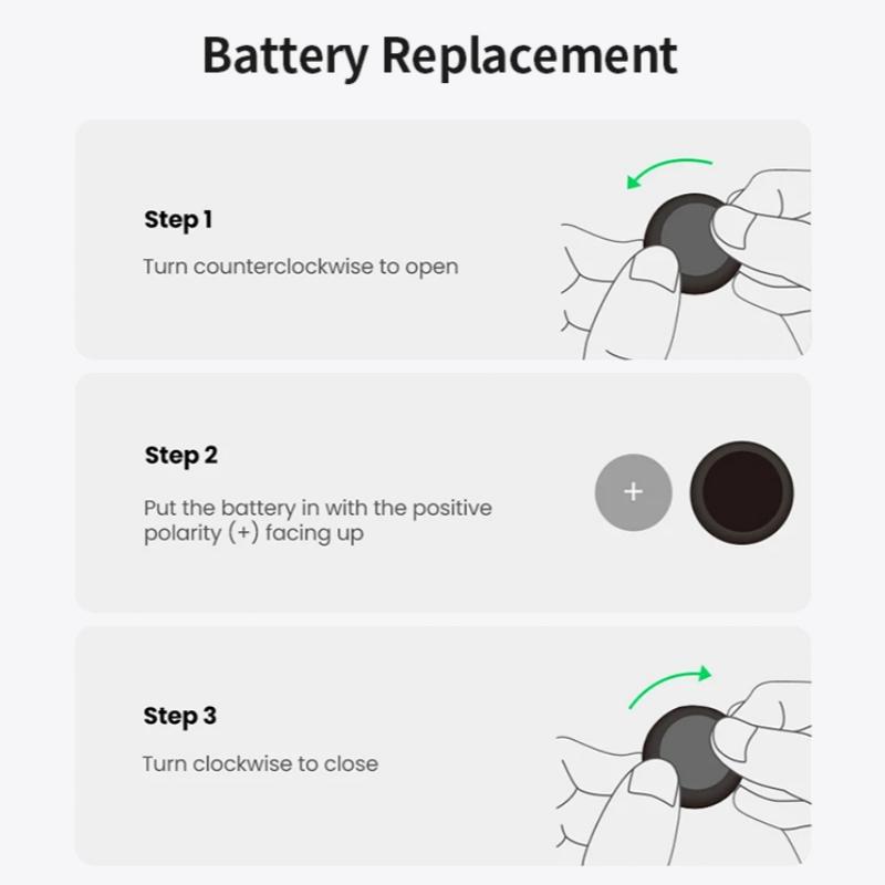 4/3/2/1 Pack Anti-lose Tracker via Find My Smart Tag for Apple Airtag Replacement Bluetooth GPS Tracker IOS MFi Keys Finder