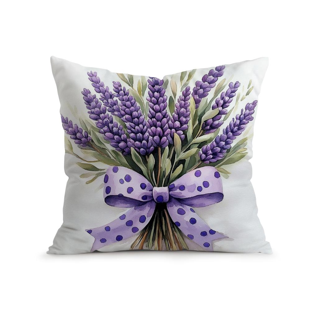 Purple Series Pillow Case Bedroom Sofa Cushion Cover 100% Polyester Living Room Pillowcase Bedhead Throw Pillow Home Room Decor