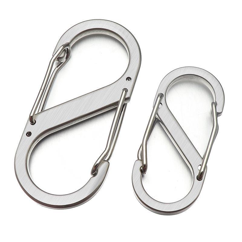 Customized Multi-Functional S-Shaped Metal Mountaineering Buckle for Outdoor Sports Backpacks