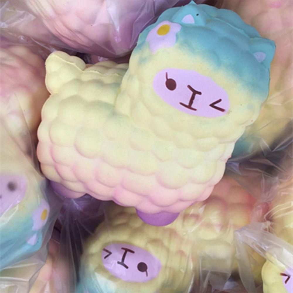 Simulation Alpaca Squeeze Toys Elastic Slow Rising Squeeze Toy  Children Toys