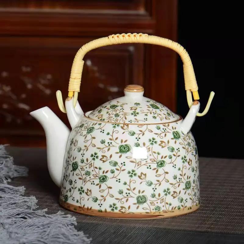 Grote capaciteit Japanse type hefbalk pot 1000ml Chinese theepot Puer theeketel theeservies en koffie theeservies theepotten kopje mok