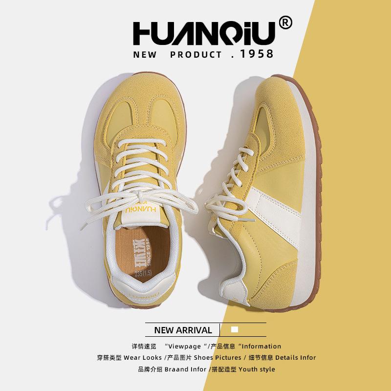Global yellow dad shoes women's shoes ZHQ3775 new popular summer versatile training shoes sports and leisure shoes women